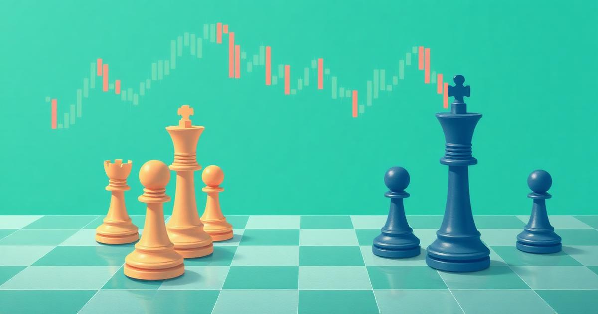 Illustration éducative des stratégies de trading pour débutants