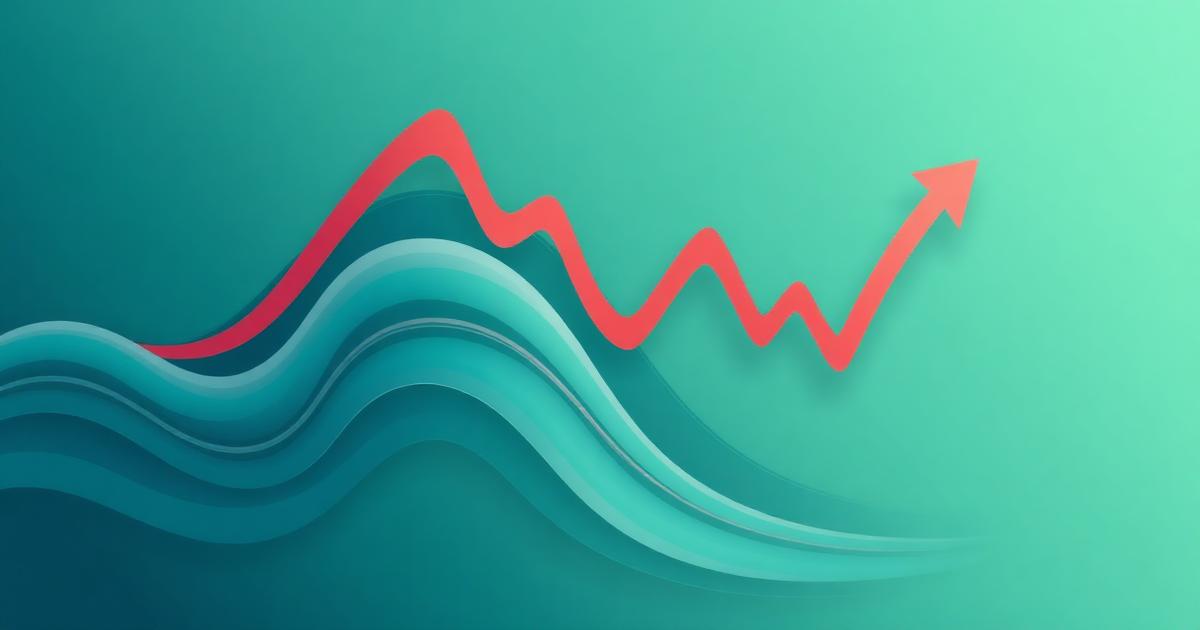 Illustration éducative de la volatilité des marchés financiers